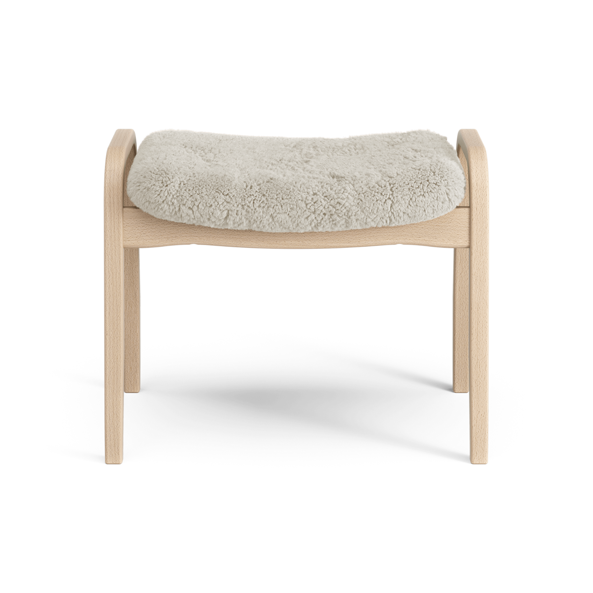 Lamino Footstool Beech